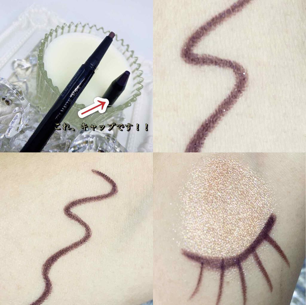 ディオールショウ 24Ｈ スティロ ウォータープルーフ 851 マット ピンク/Dior/ペンシルアイライナーを使ったクチコミ（3枚目）