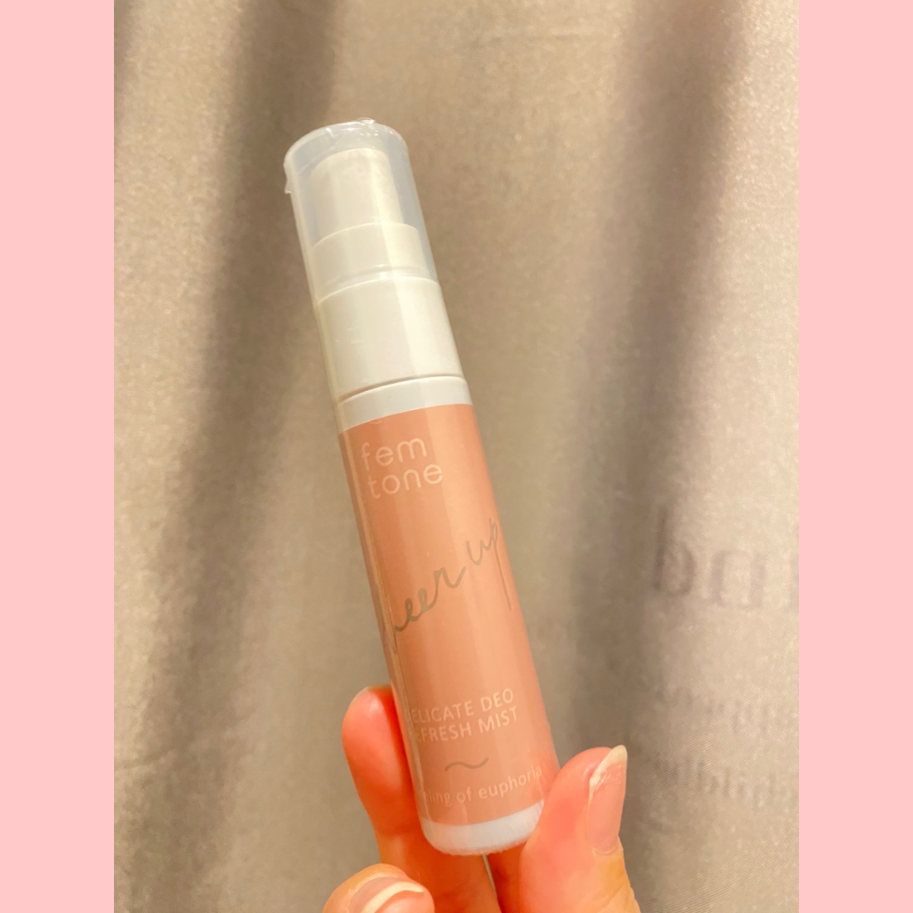 デリケートデオ リフレッシュミストAY/fem tone/デリケートゾーンケアを使ったクチコミ（1枚目）