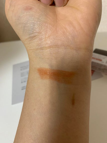 リップカラーシールド/CEZANNE/口紅を使ったクチコミ(3枚目)