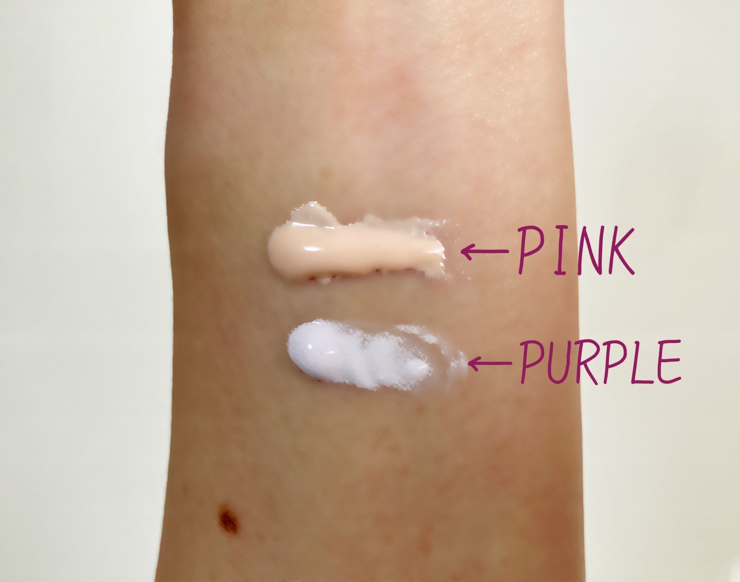 ダルバ ウォータフル トーンアップ サンクリーム(パープル)/ダルバ/日焼け止めクリームを使ったクチコミ（2枚目）