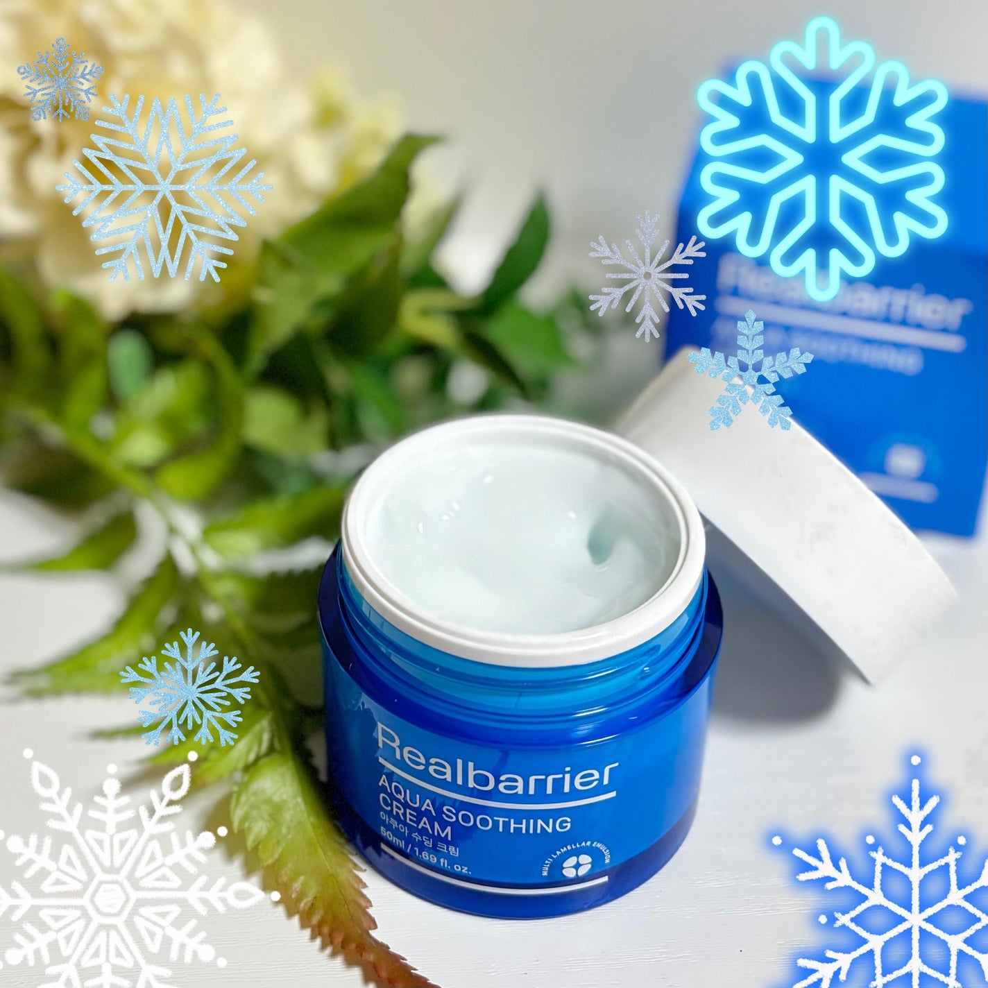 アクアスージングクリーム/Real Barrier/フェイスクリームを使ったクチコミ(1枚目)