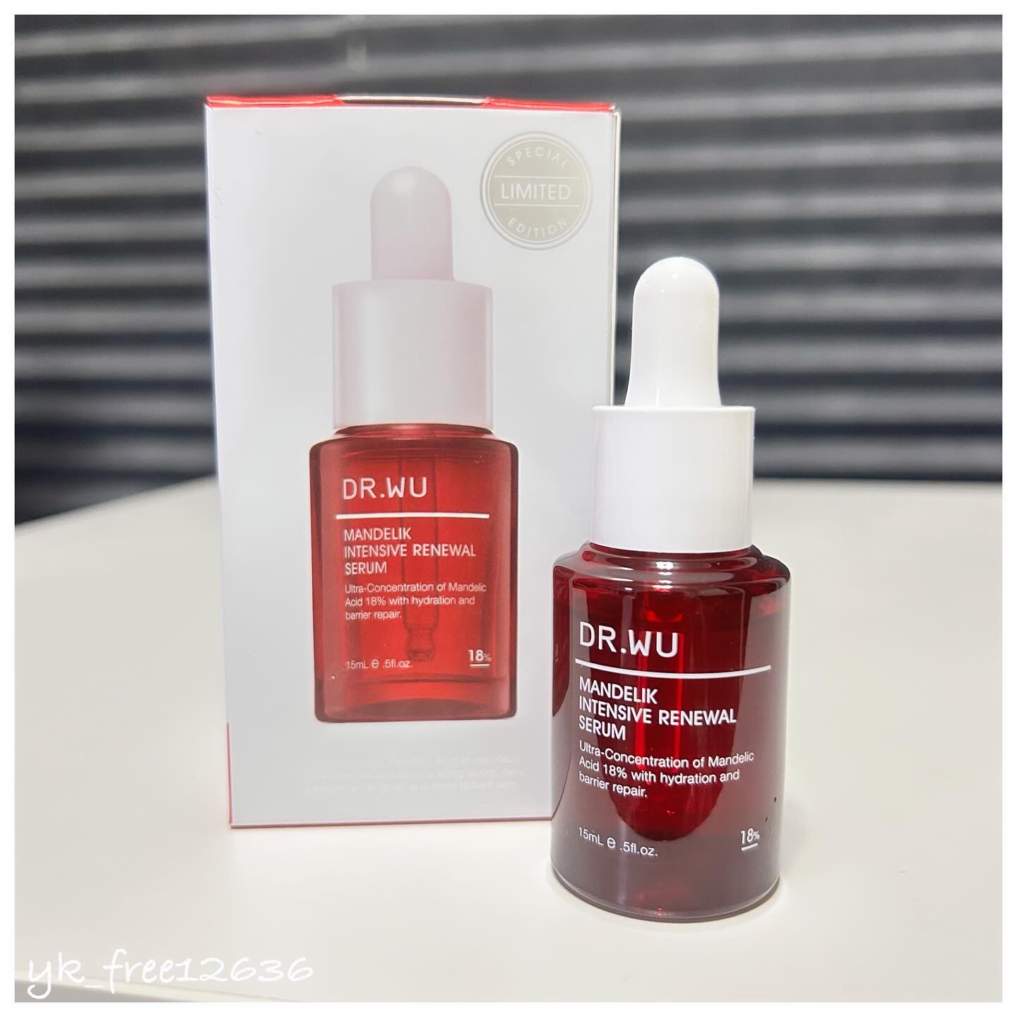 マンデリック インテンシブ 18%セラム/DR.WU/美容液を使ったクチコミ（1枚目）