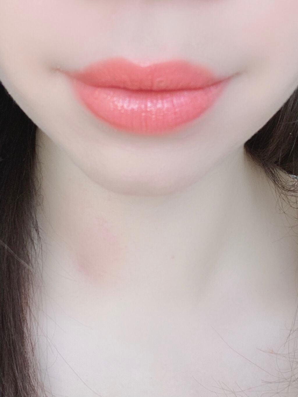 With Gratitude, Dewy Lip Balm/Rare Beauty/口紅を使ったクチコミ(4枚目)