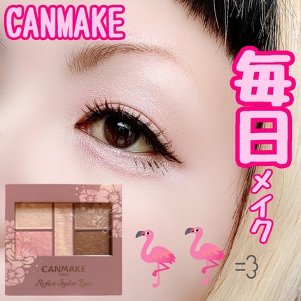 パーフェクトスタイリストアイズ/キャンメイク/アイシャドウパレットを使ったクチコミ(1枚目)