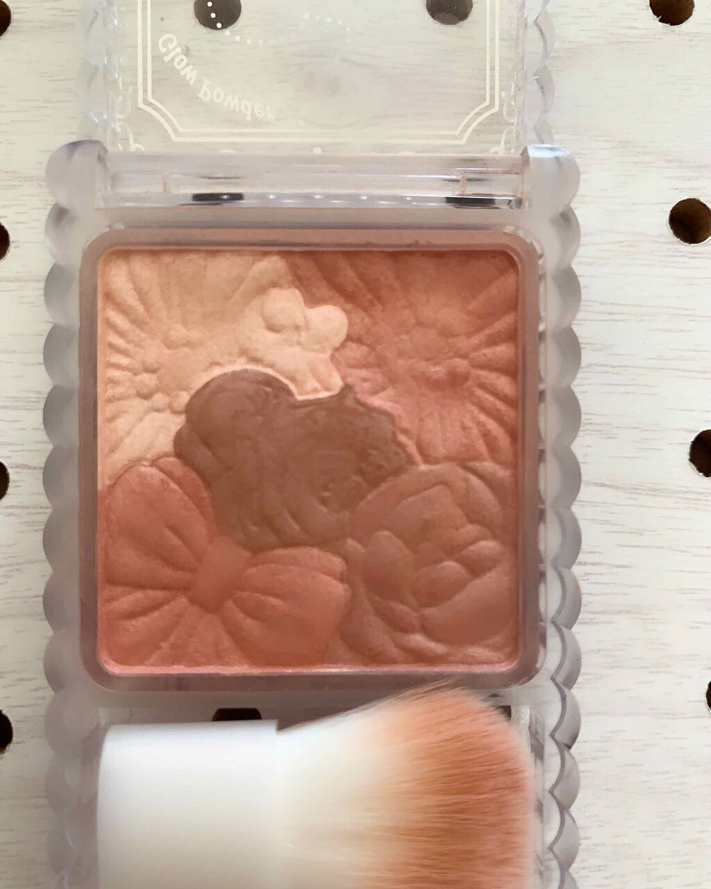 グロウフルールチークス/キャンメイク/パウダーチークを使ったクチコミ（3枚目）