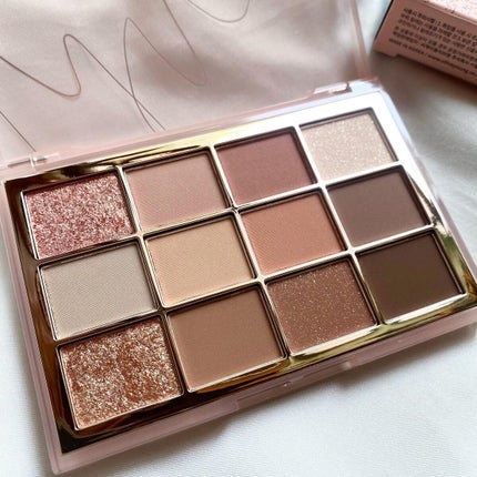 ソフトブラーリングアイパレット/wakemake/アイシャドウパレットを使ったクチコミ(4枚目)