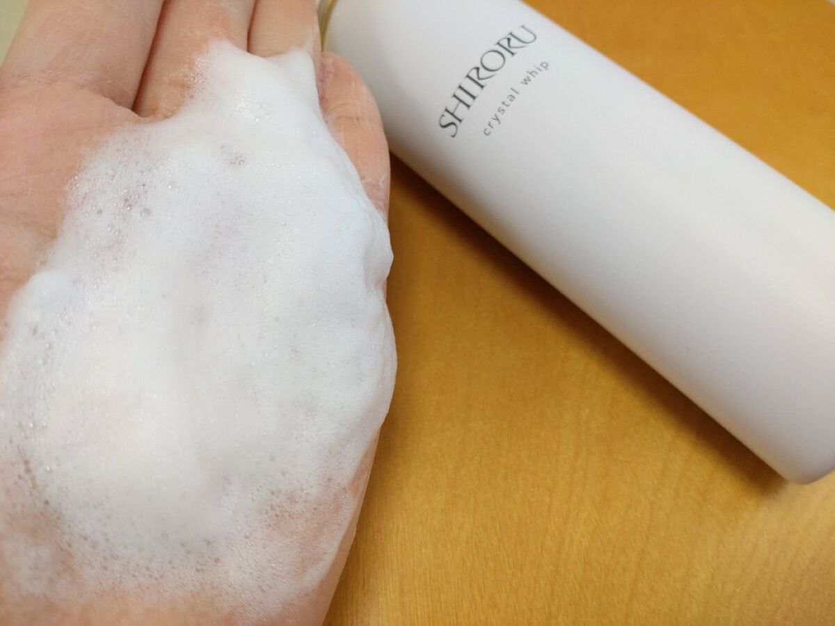 クリスタルホイップ/SHIRORU/泡洗顔を使ったクチコミ（3枚目）