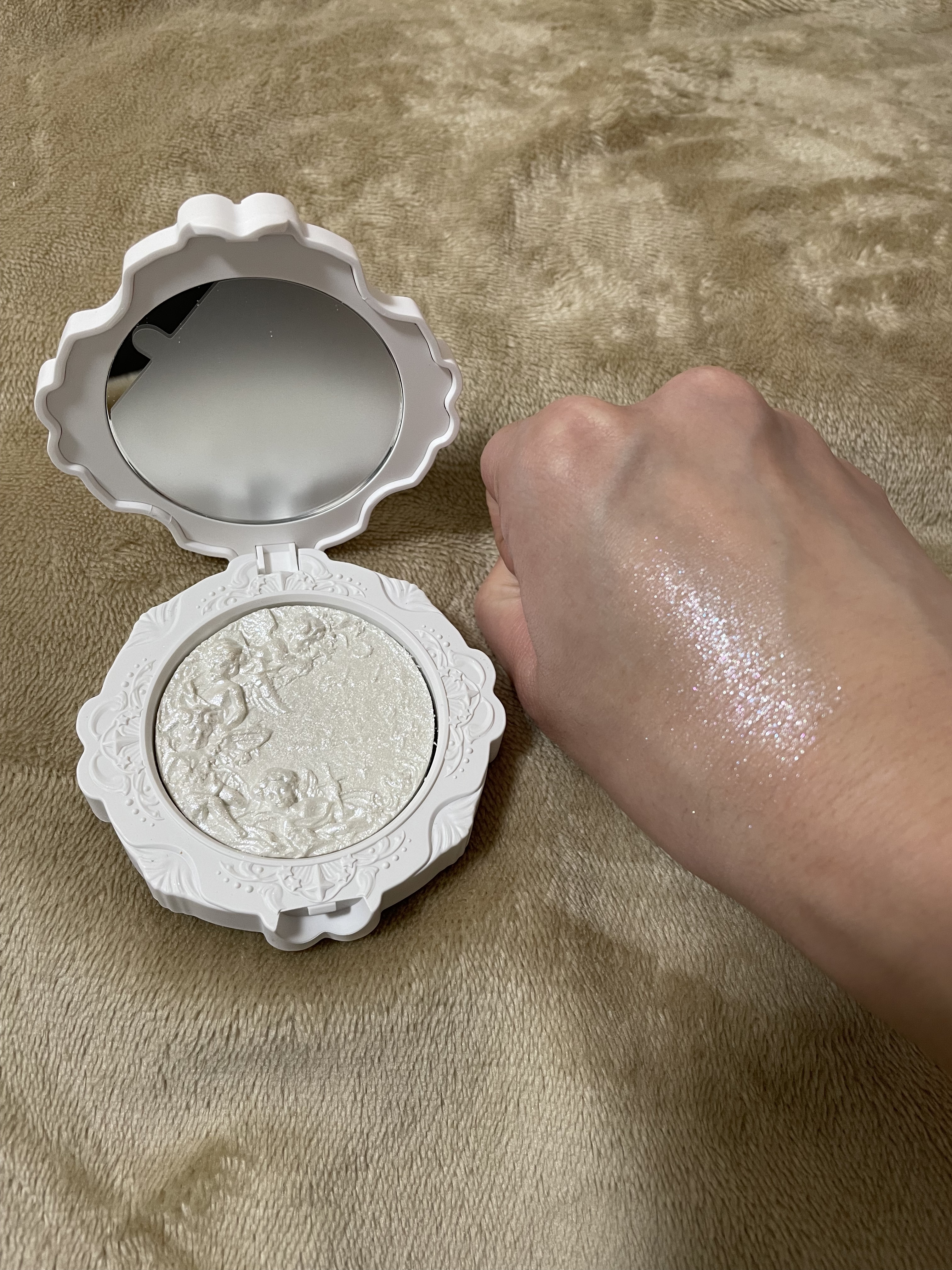 リトルエンジェル ハイライター/FlowerKnows/パウダーハイライトを使ったクチコミ（1枚目）