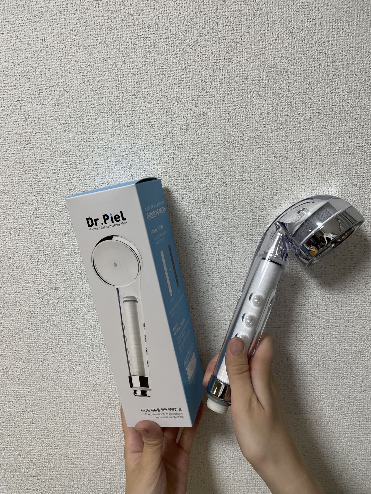 2重フィルター ドクターピーエル オリジナル シャワーヘッド/Dr.piel/シャワーヘッドを使ったクチコミ(3枚目)