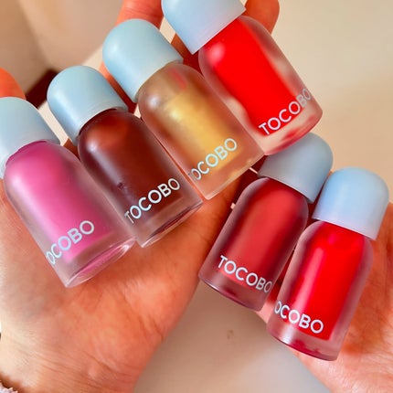 ジューシーベリープランピングリップオイル/TOCOBO/リップグロスを使ったクチコミ(4枚目)