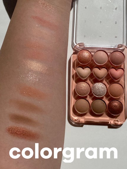目元チュートリアルアイパレット/Colorgram/アイシャドウパレットを使ったクチコミ(1枚目)
