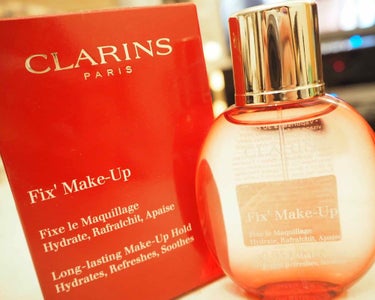 フィックス メイクアップ/CLARINS/ミスト状化粧水を使ったクチコミ（1枚目）