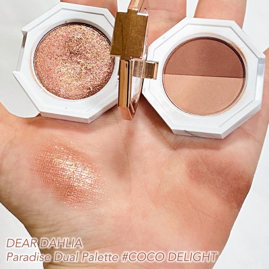 パラダイス デュアルパレット/DEAR DAHLIA/マルチパレットを使ったクチコミ(2枚目)