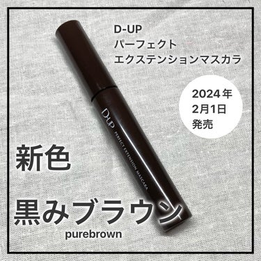 パーフェクトエクステンション マスカラ/D-UP/マスカラを使ったクチコミ（1枚目）