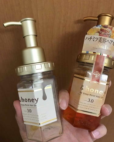 EXディープモイスト ヘアオイル3.0/&honey/ヘアオイルを使ったクチコミ（1枚目）