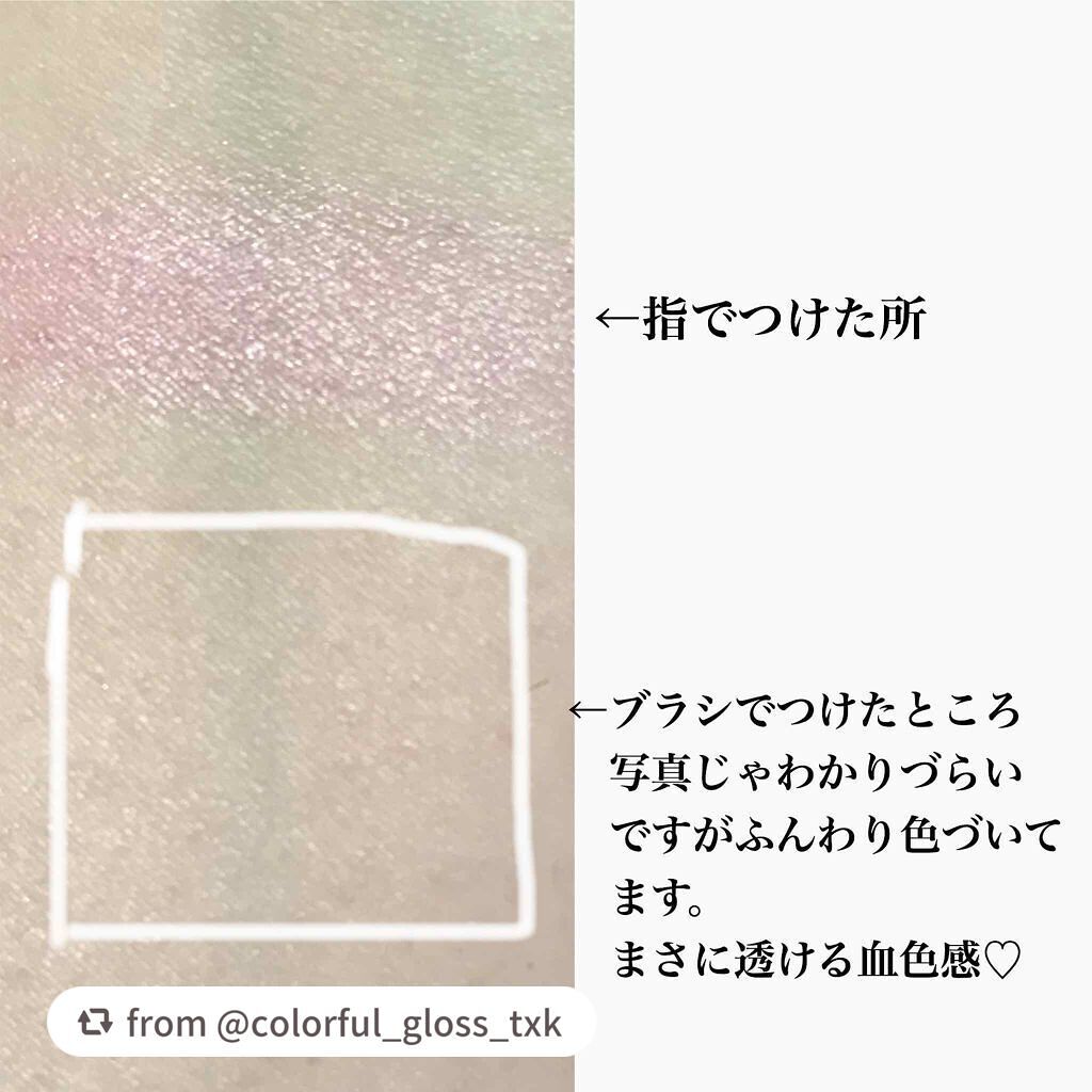 フォギーオンチークス N/Visée/パウダーチークを使ったクチコミ(3枚目)