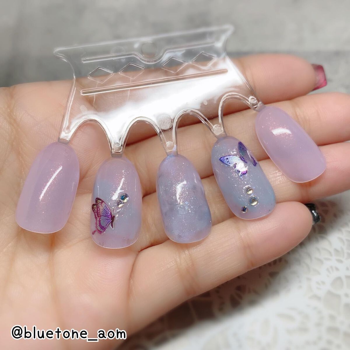 ネイルファンデーション/パラドゥ/マニキュアを使ったクチコミ(4枚目)