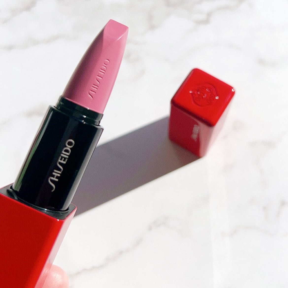 テクノサテン ジェル リップスティック/SHISEIDO/口紅を使ったクチコミ（3枚目）