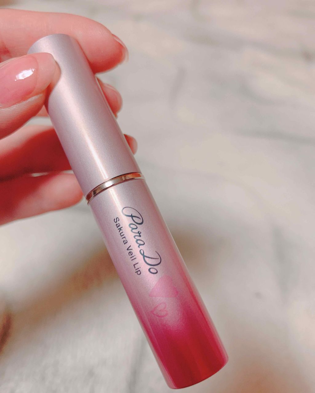 サクラヴェールリップ/パラドゥ/リップクリームを使ったクチコミ(3枚目)