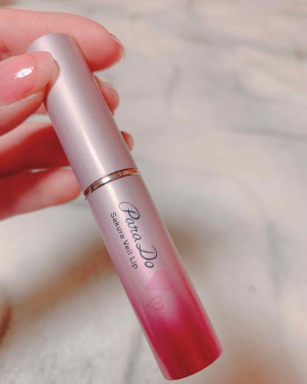 サクラヴェールリップ/パラドゥ/リップクリームを使ったクチコミ(3枚目)