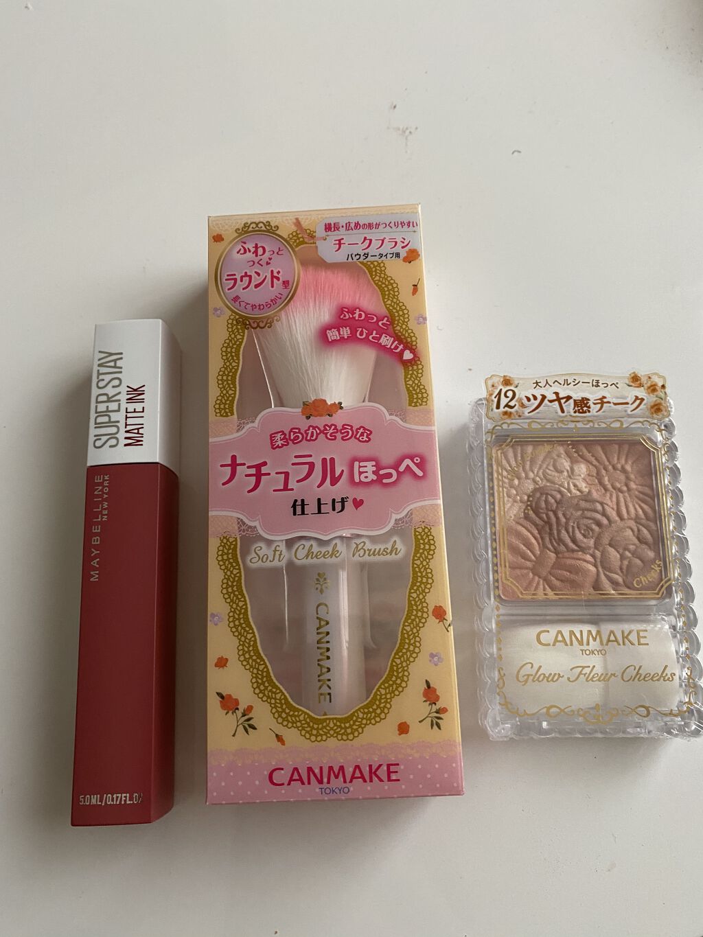 ソフトチークブラシ/キャンメイク/メイクブラシを使ったクチコミ（1枚目）