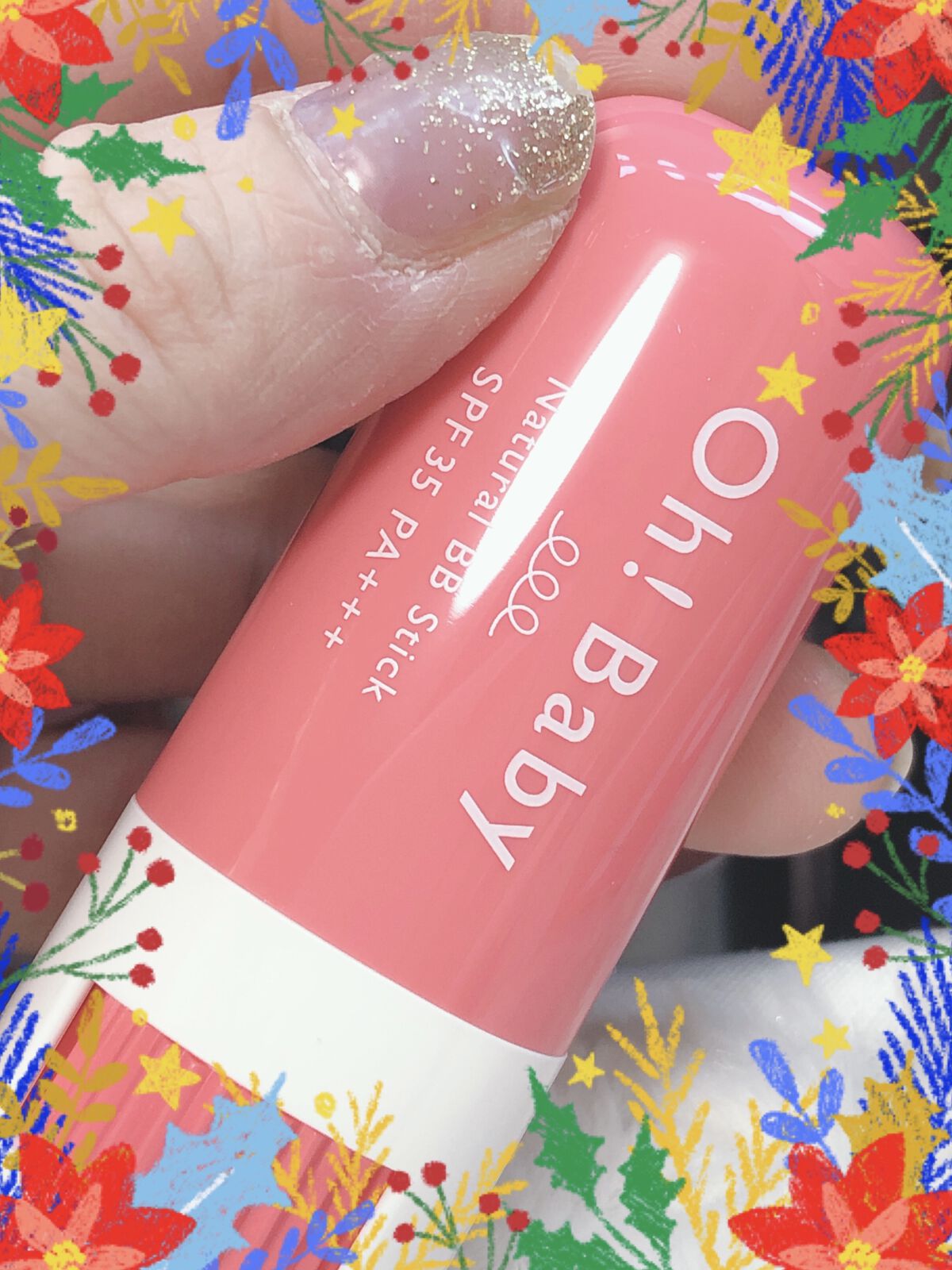 Oh!Baby ナチュラル BBスティック PK(ピンクオークル)/ハウス オブ ローゼ/BBクリームを使ったクチコミ（3枚目）