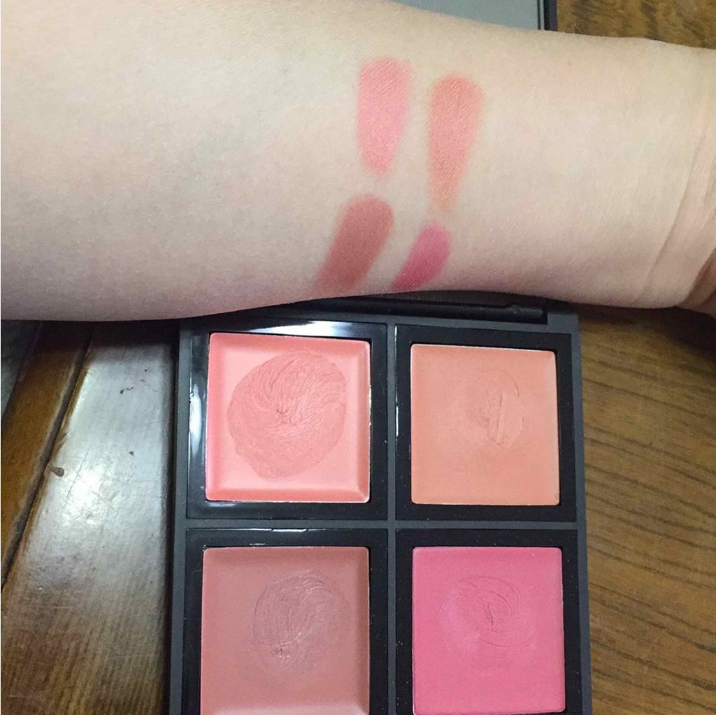 クリーム ブラッシュ パレット/e.l.f. Cosmetics/ジェル・クリームチークを使ったクチコミ(2枚目)