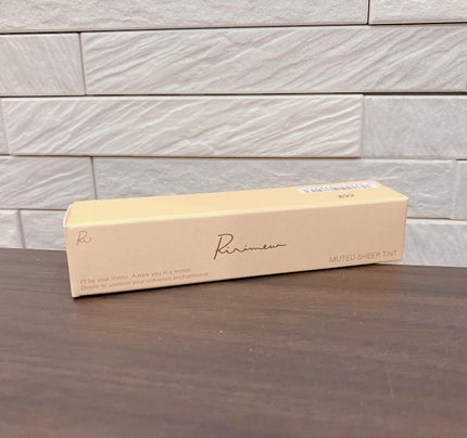 ミューテッドシアーティント/Ririmew/リップティントを使ったクチコミ(4枚目)