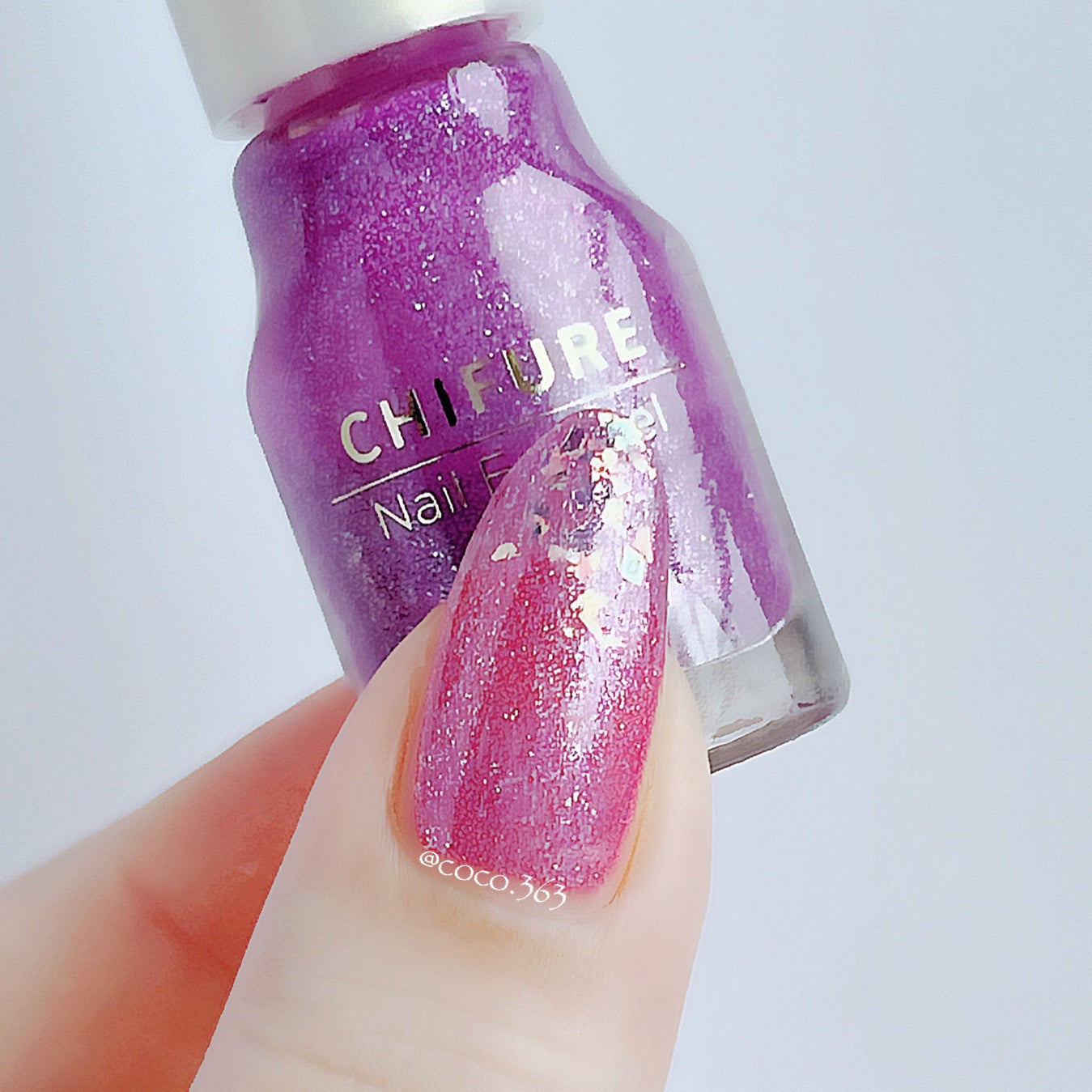 ネイル エナメル/ちふれ/マニキュアを使ったクチコミ(5枚目)