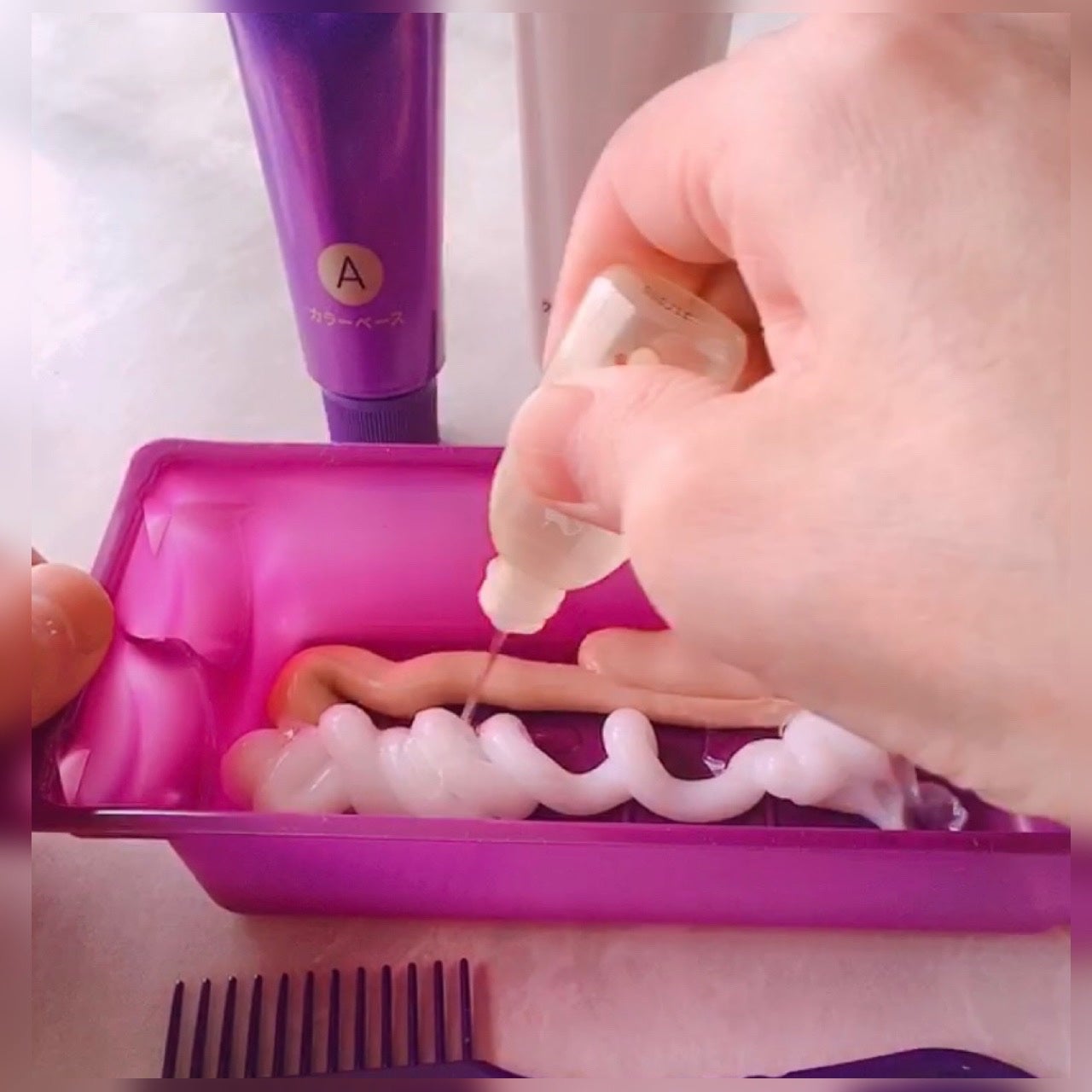 ウエラトーン ツープラスワン クリームタイプ/ウエラ/ヘアカラーを使ったクチコミ(2枚目)