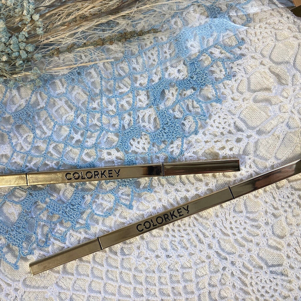 トライアングルアイブロウペンシル/COLORKEY/アイブロウペンシルを使ったクチコミ(2枚目)