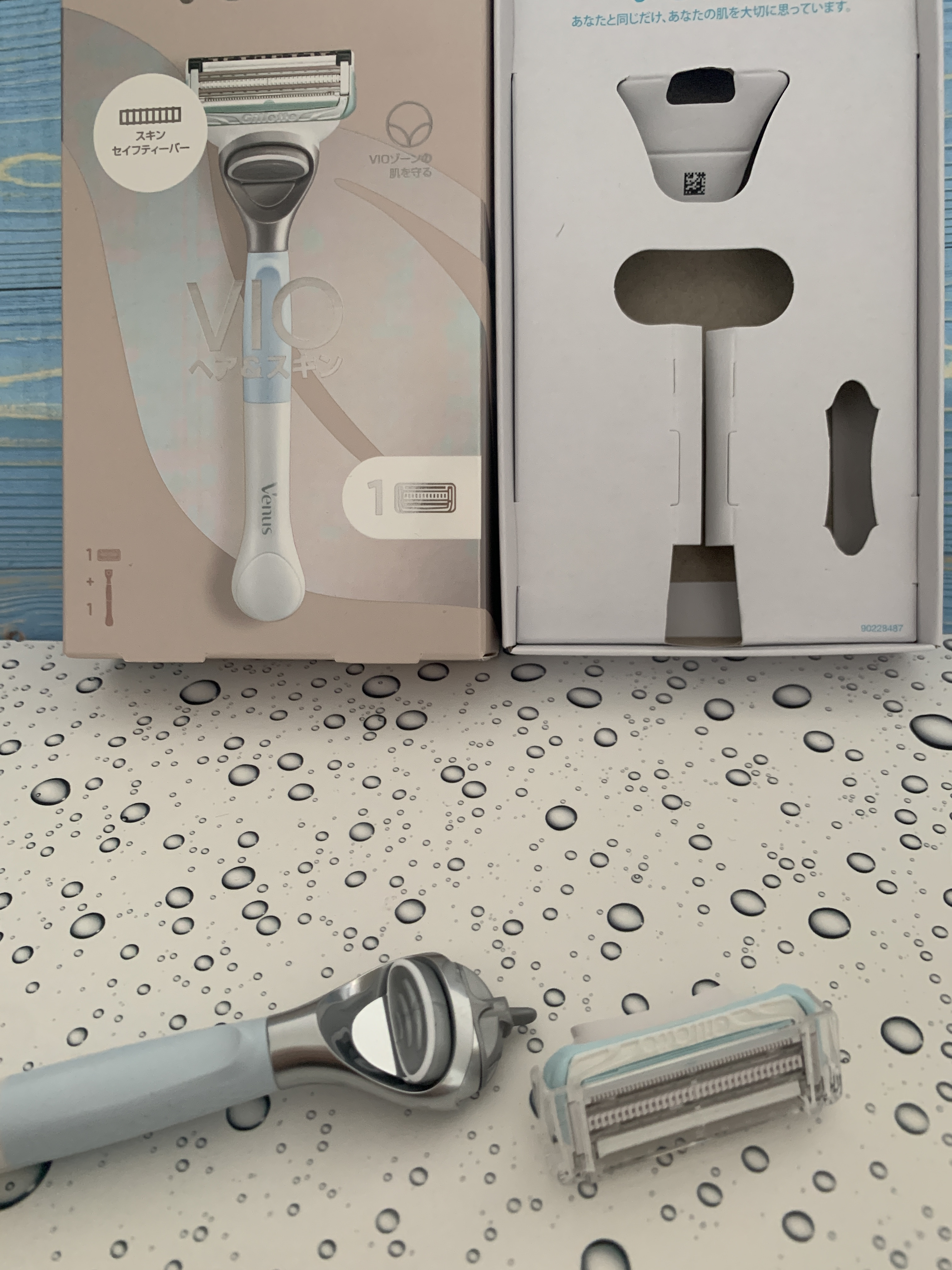 ヴィーナス VIO ヘア&スキン カミソリ/Gillette Venus/シェーバーを使ったクチコミ（2枚目）