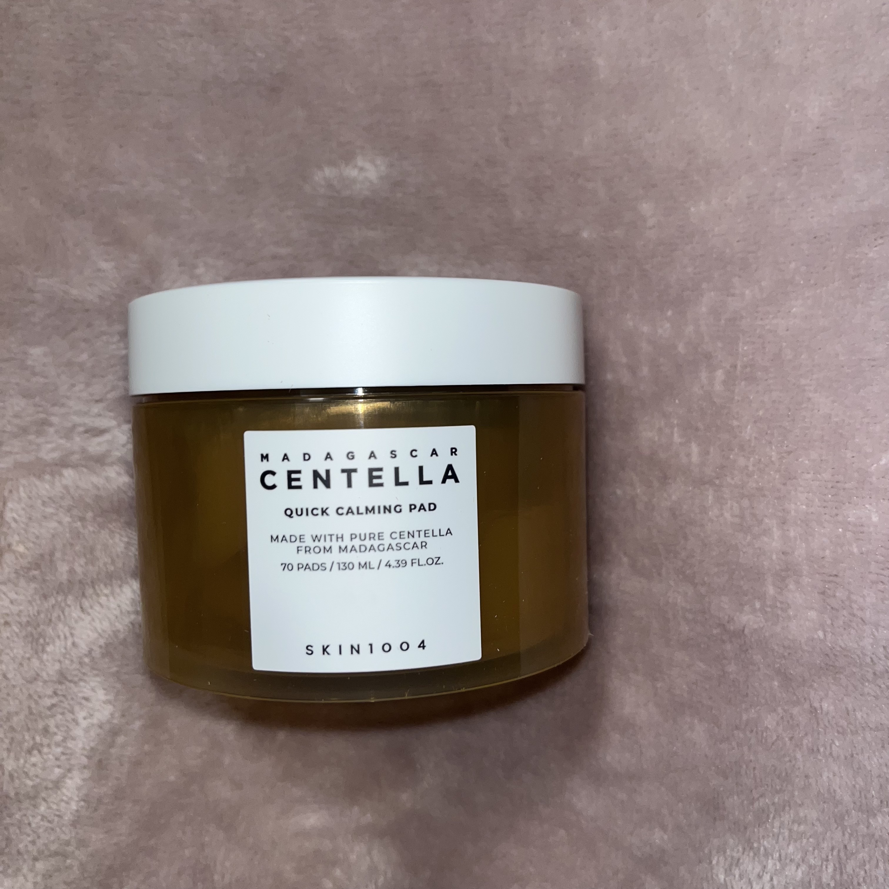 センテラ クイックカーミングパッド/SKIN1004/トナーパッドを使ったクチコミ（1枚目）