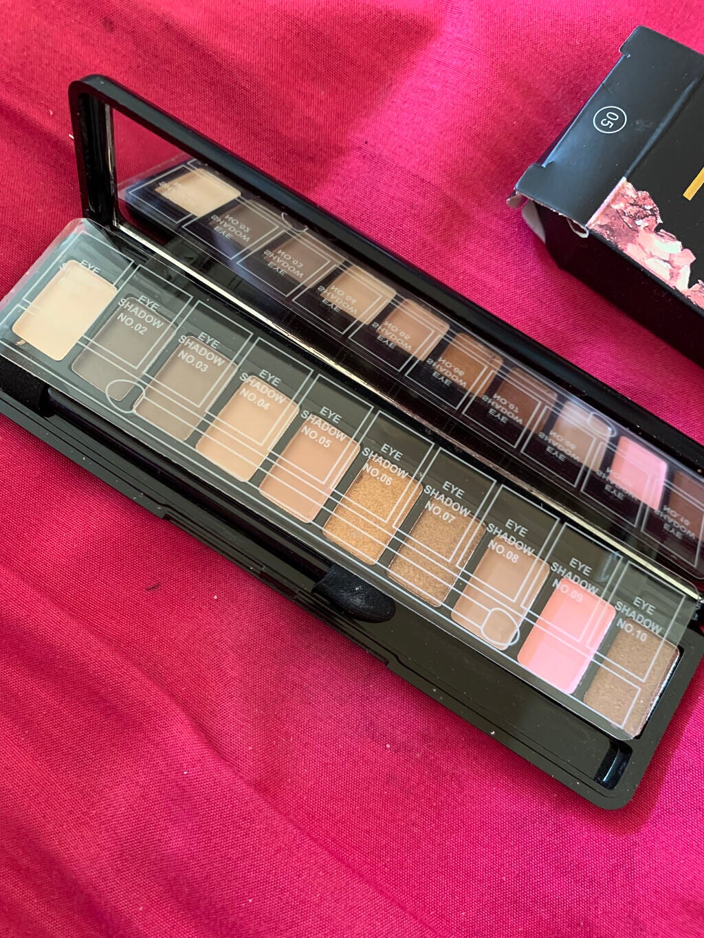 アイシャドウパレット/Lameila/アイシャドウパレットを使ったクチコミ(1枚目)