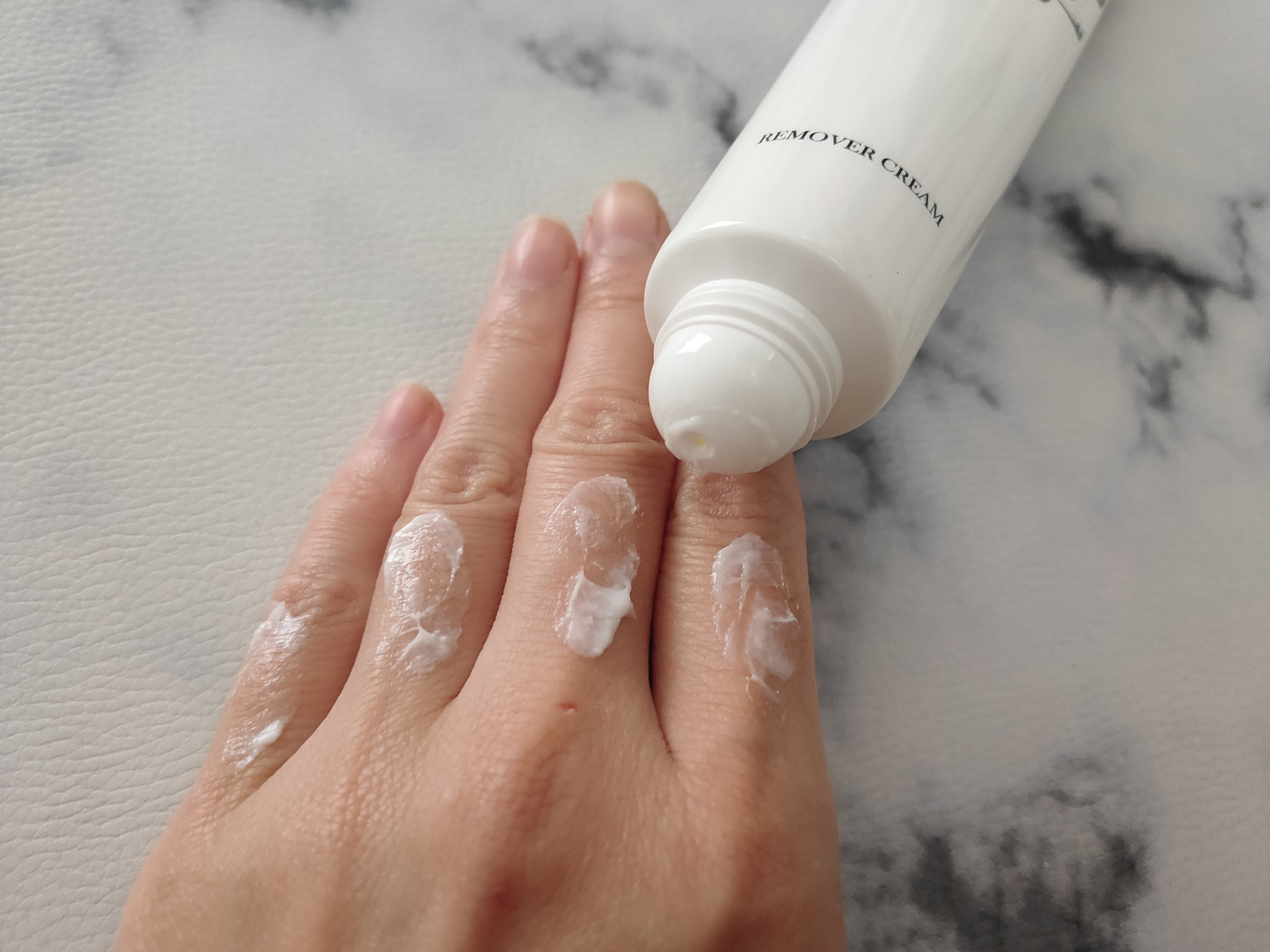 deleMO point Fit/コスモビューティー/除毛クリームを使ったクチコミ（2枚目）