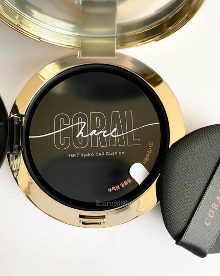 FGF7 ハイドロセルクッション/Coralhaze/クッションファンデーションを使ったクチコミ(4枚目)
