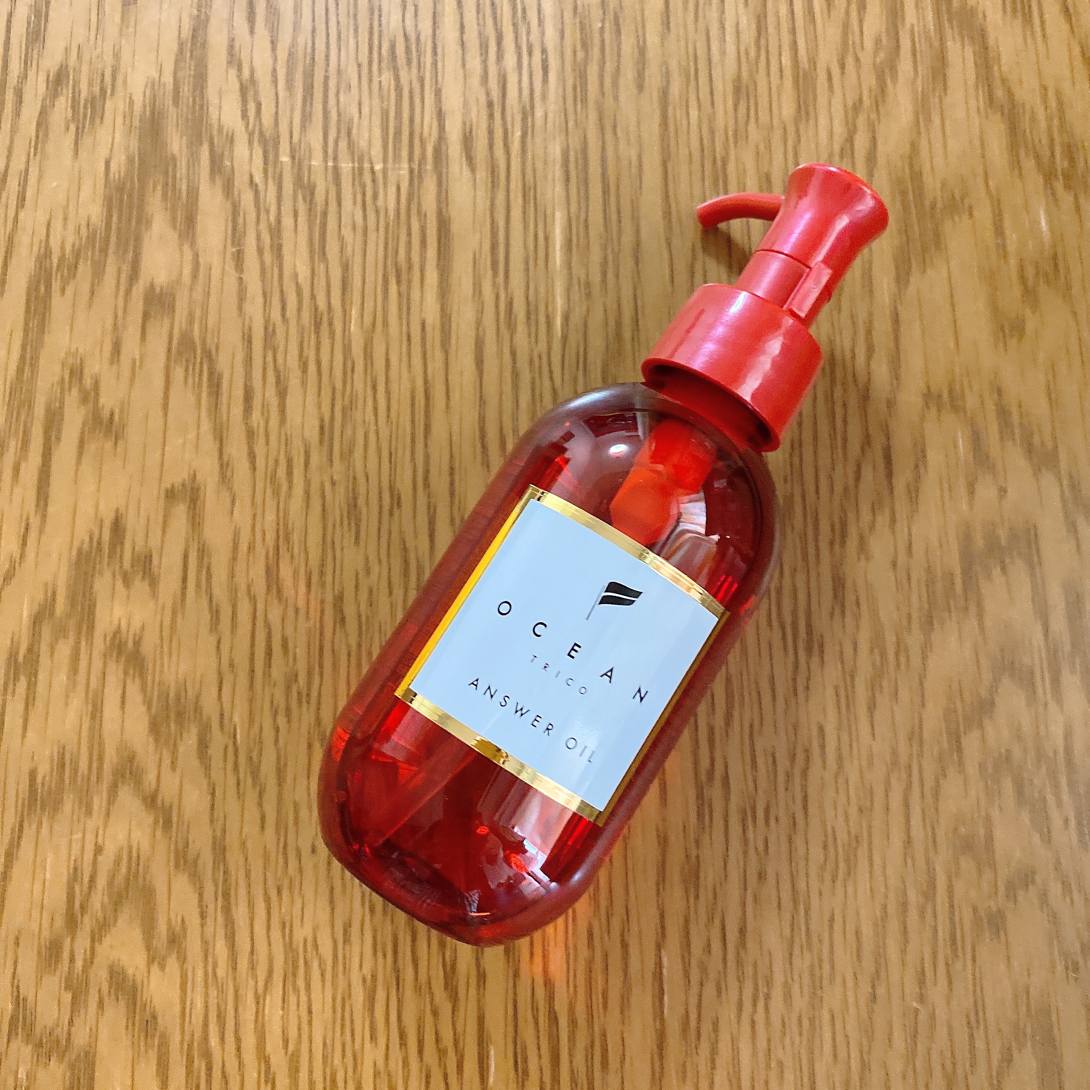 アンサーオイル/OCEAN TRICO/ヘアオイルを使ったクチコミ（2枚目）