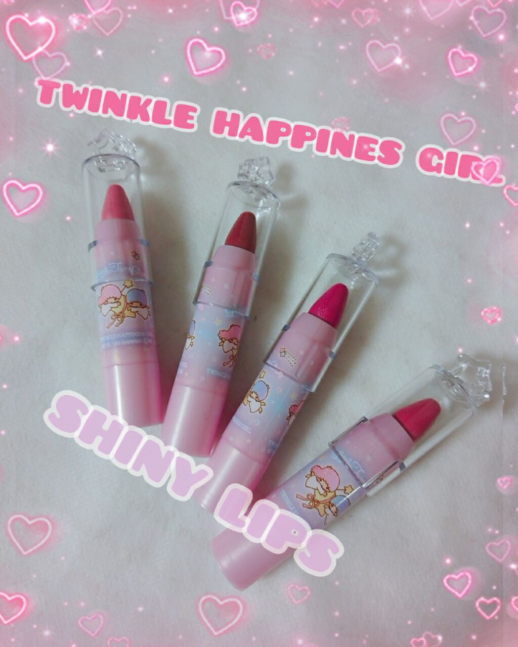 TWINKLE HAPPINESS GIRL/セリア/スティックアイシャドウを使ったクチコミ（1枚目）