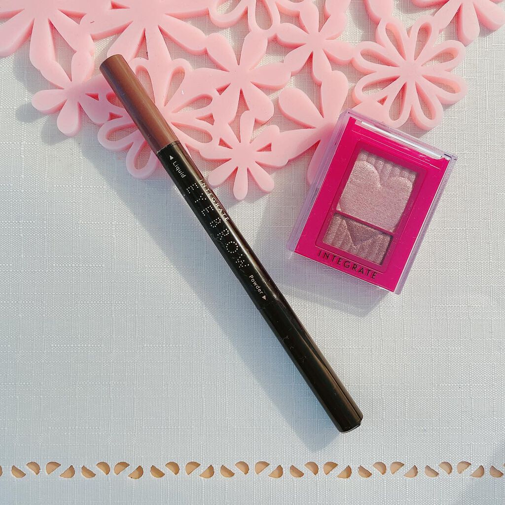 ビューティーガイドアイブロー N BR671/インテグレート/リキッドアイブロウを使ったクチコミ（1枚目）