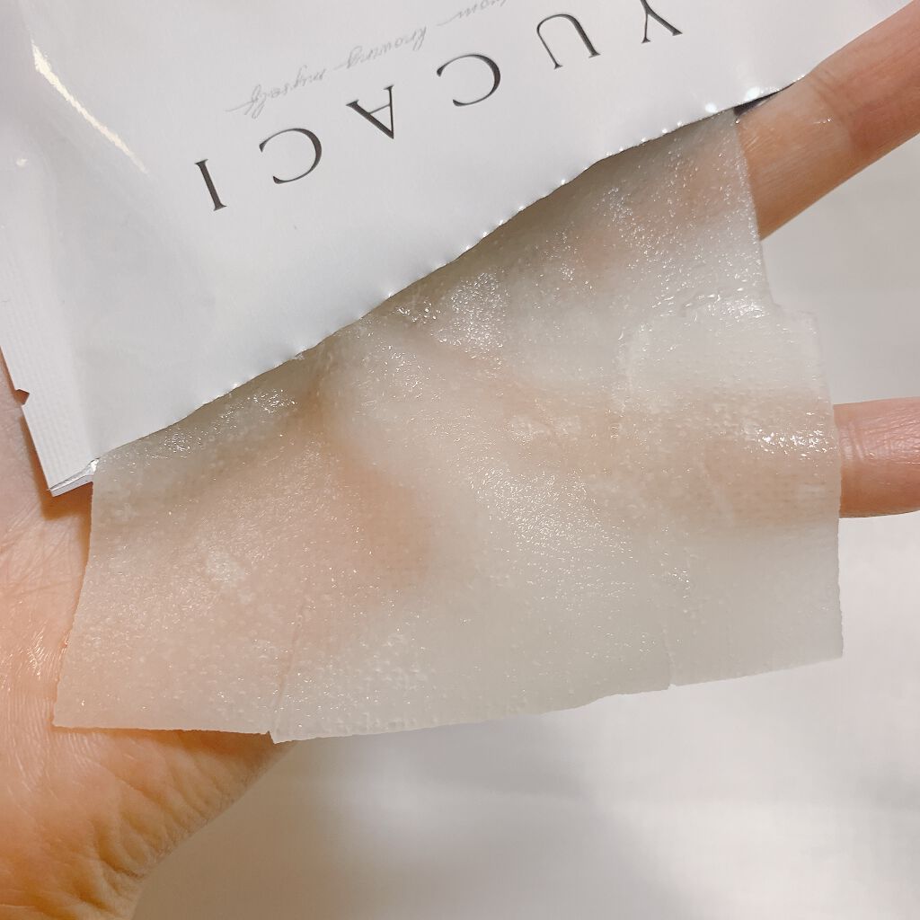 フェイスマスクM(MOON)/YUCACI/シートマスク・パックを使ったクチコミ(2枚目)