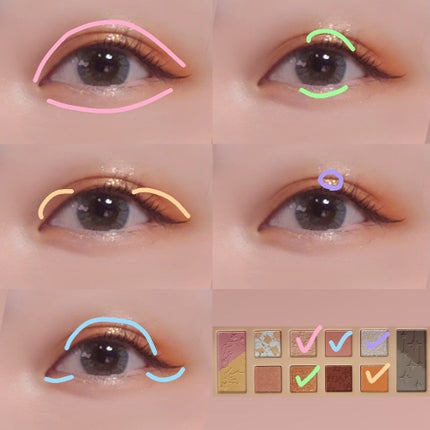 ZEESEA「ファンタジーパーク」12色アイシャドウパレット/ZEESEA/アイシャドウパレットを使ったクチコミ(3枚目)