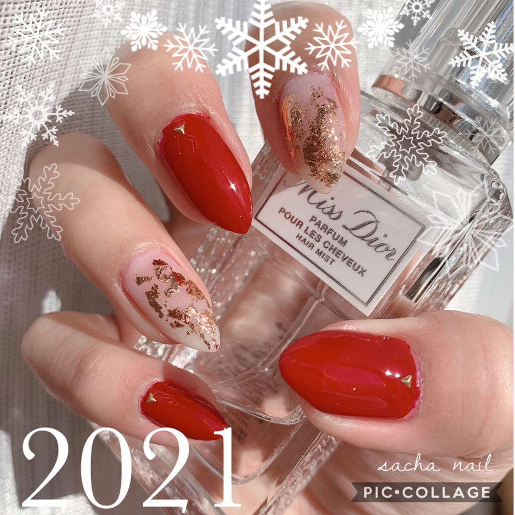 ネイルホリック 24_7 RD480/ネイルホリック/マニキュアを使ったクチコミ（1枚目）