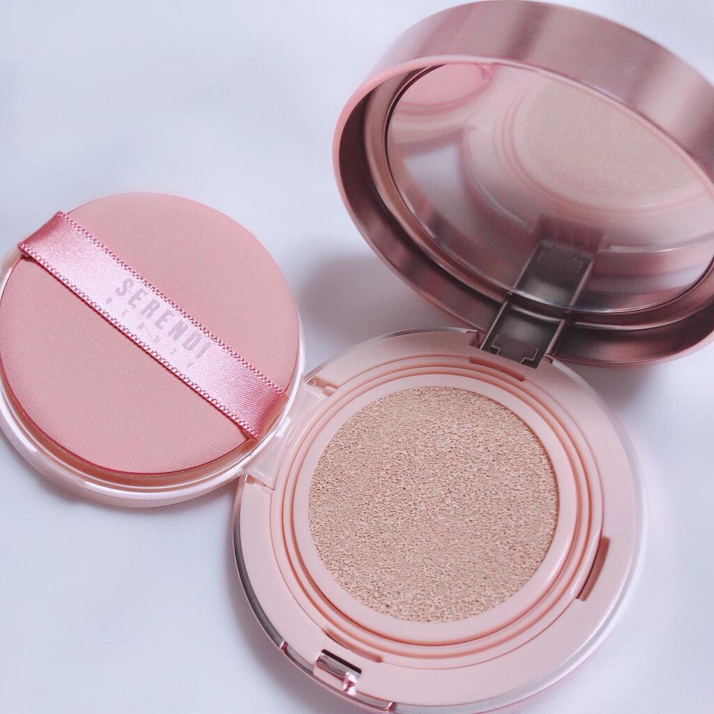 RED PROPOLIS HIGH COVERING TRIPLE CUSHION/SERENDI BEAUTY/クッションファンデーションを使ったクチコミ(2枚目)