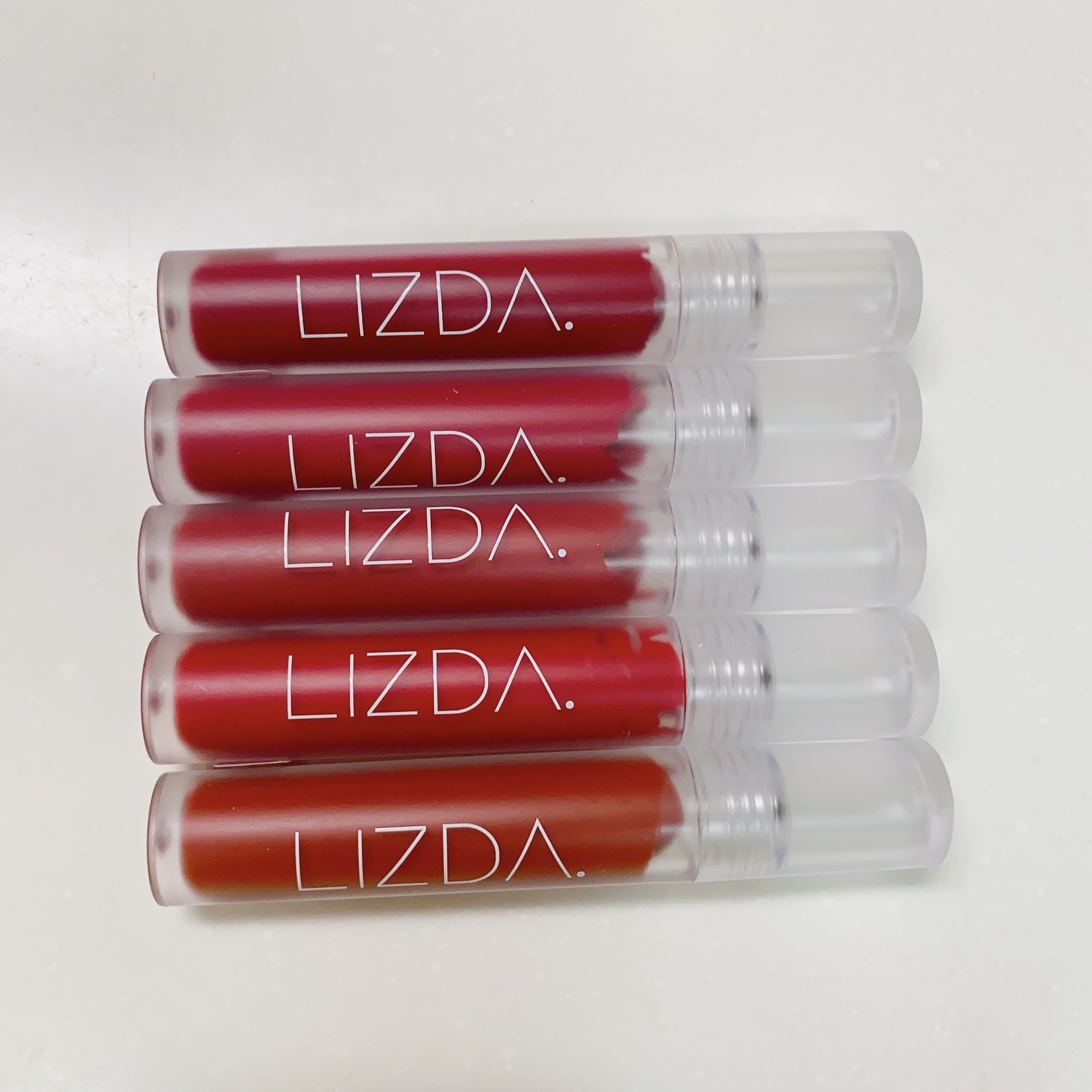 エアフィットベルベットティント 03 ブリックコーラル/LIZDA/リップティントを使ったクチコミ（1枚目）