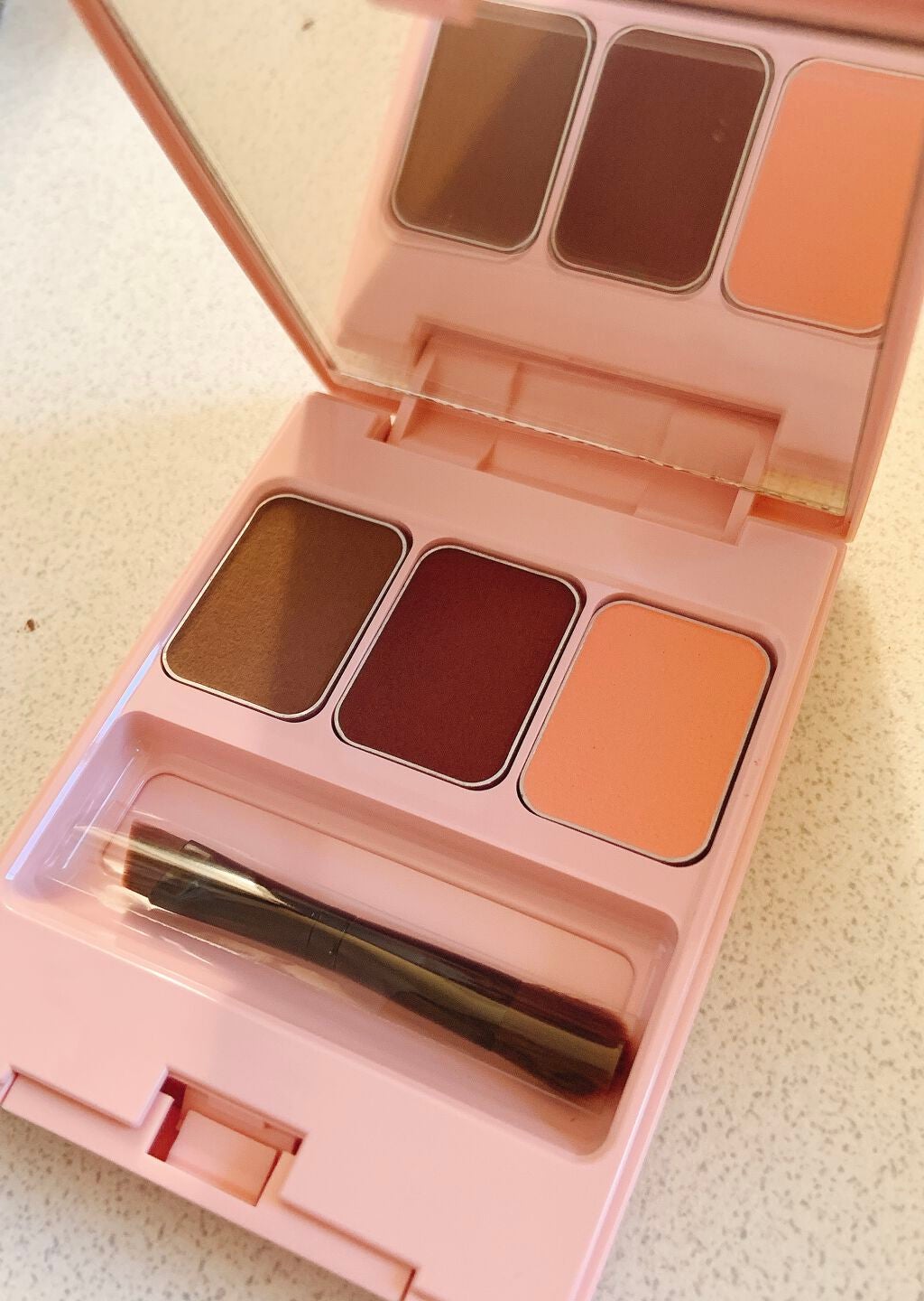 フーミー アイブロウパウダー/WHOMEE/パウダーアイブロウを使ったクチコミ(2枚目)