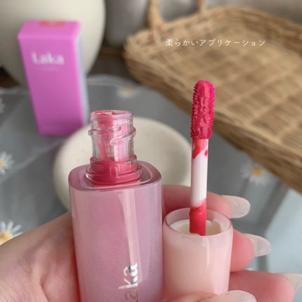ポッピングバルーンティント/Laka/リップティントを使ったクチコミ(7枚目)