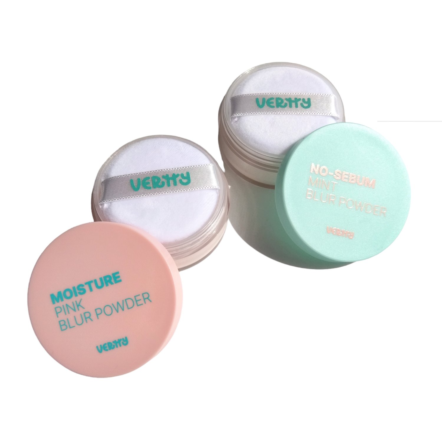 モイスチャーピンクブラーパウダー/Vertty/ルースパウダーを使ったクチコミ（2枚目）