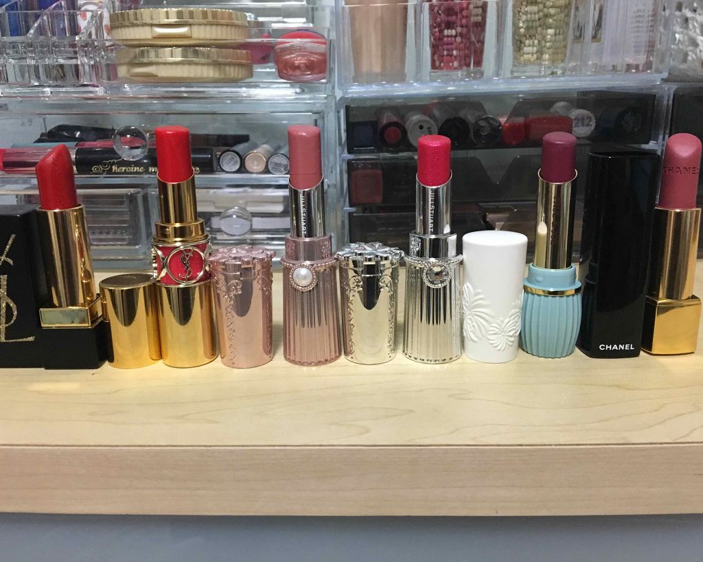 ルージュ ヴォリュプテ シャイン/YVES SAINT LAURENT BEAUTE/口紅を使ったクチコミ(2枚目)