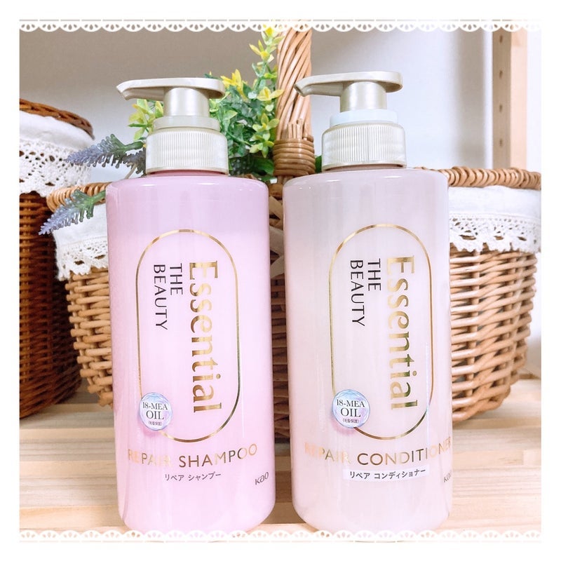 ザビューティ リペアシャンプー・コンディショナー/エッセンシャル/市販シャンプーを使ったクチコミ(1枚目)