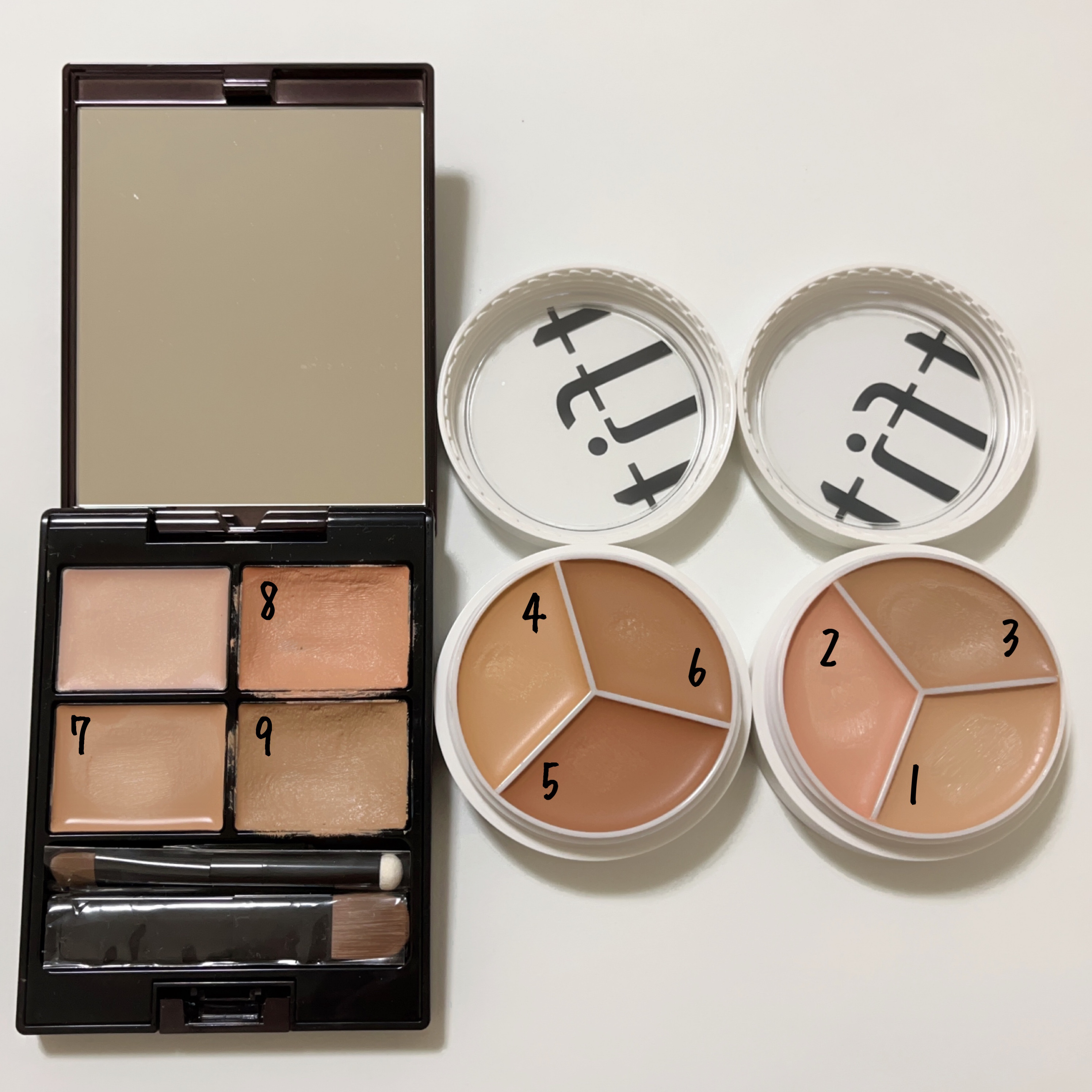 カバーアッププロコンシーラー/TFIT/パレットコンシーラーを使ったクチコミ（2枚目）